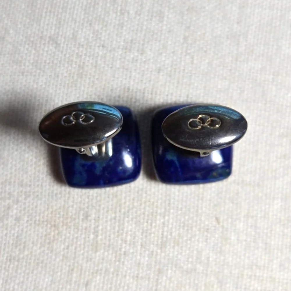 Links Of London Lapis Lazuli & Sterling Silver Cufflinks